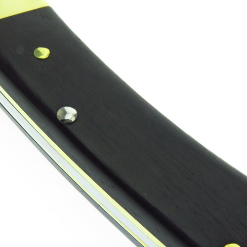 Bu110 Buck 110 Folding Hunter Navaja Madera Ebano C Fd