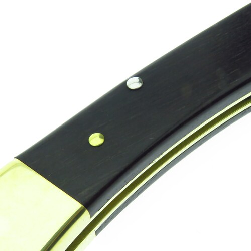 Bu110 Buck 110 Folding Hunter Navaja Madera Ebano C Fd