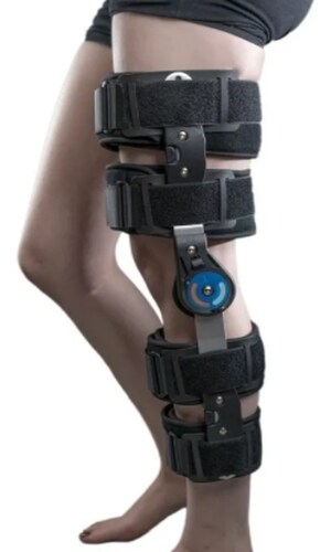 ferula mecanica graduada ajustable para rodilla