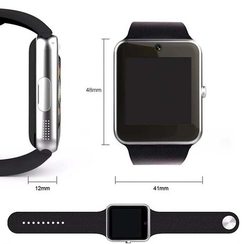 Smart watch Reloj Inteligente con Camara Grabadora de Voz y Slot para Micro SD A1 Fralugio .