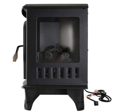 Calentador Eléctrico Chimenea Con Mueble