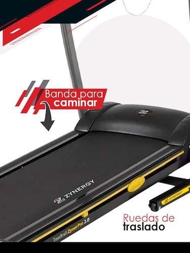 Caminadora Eléctrica Zynergy 110v / Banda De 122x42cm