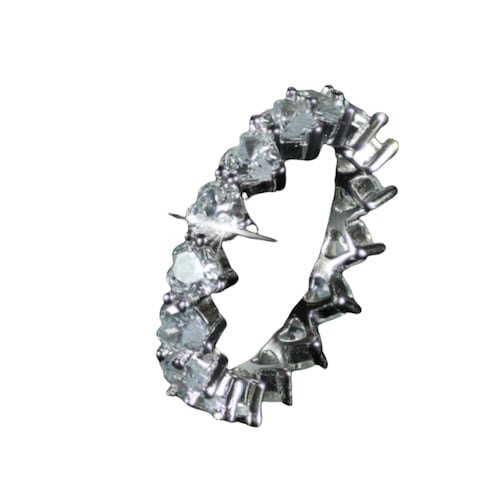 Churumbela Corazones Zirconias Cúbicas En Plata 925 -amour.