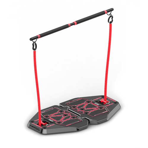 Gimnasio Ejercicio Cuerpo Completo FUSION MOTION portátil con 8 accesorios 