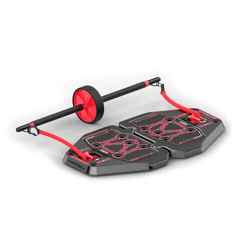 Gimnasio Ejercicio Cuerpo Completo FUSION MOTION portátil con 8 accesorios 