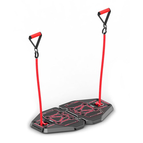 Gimnasio Ejercicio Cuerpo Completo FUSION MOTION portátil con 8 accesorios 
