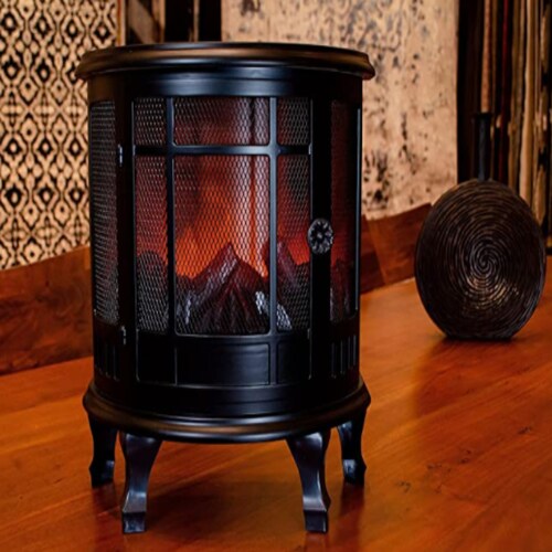 chimenea decorativa fuego simulado no calor