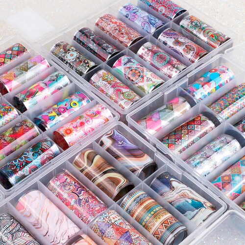 184 Piezas Para Decoracion Y Embellecimiento De Uñas Acrilicas, Postizas
