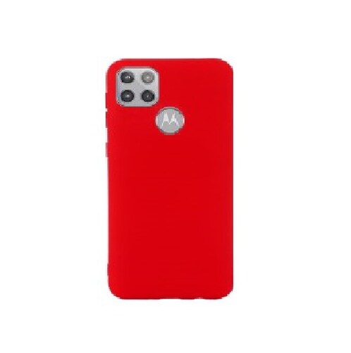 Case Moto G 5G Rojo Logo Motorola Funda Protector Oc