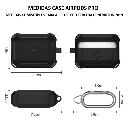 Funda Protectora Para Airpods Pro