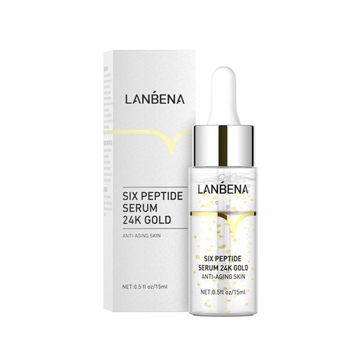 Serum Facial Lanbena 24k Gold 15ml Hidrata Antiarrugas Antiedad