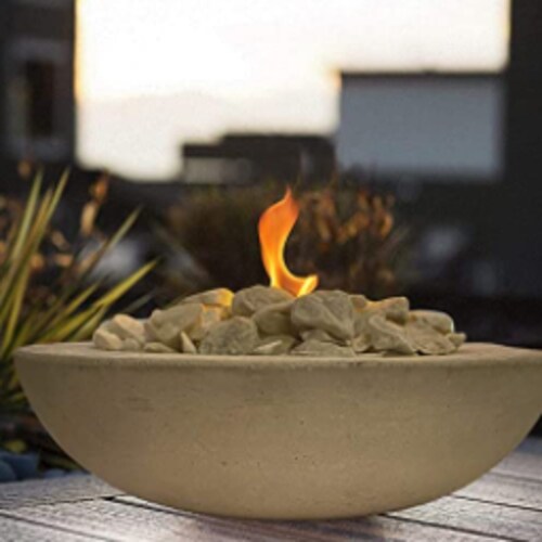 chimenea de bioetanol para decoracion de mesa