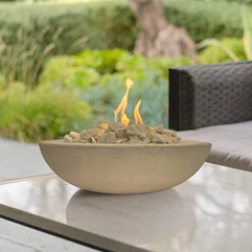 chimenea de bioetanol para decoracion de mesa