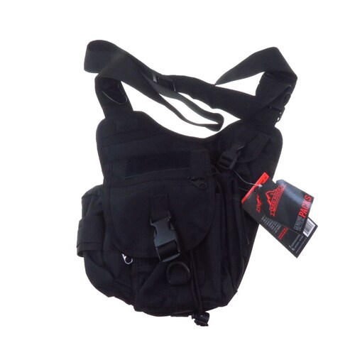 Red80128Blk Red Rock Sidekick Tactic Blk Slingpack Muslera