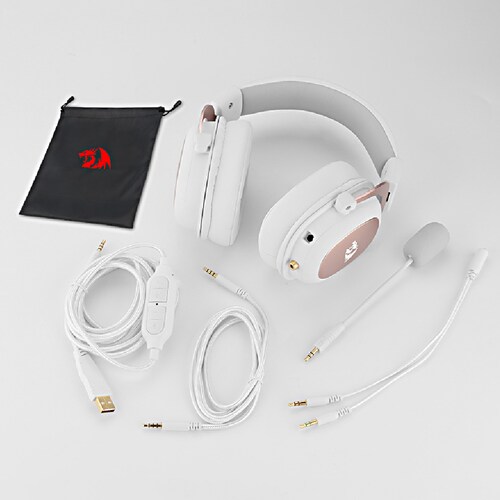 Headset Redragon Zeus 2 H502 Blancos