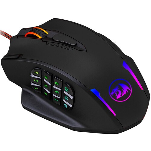 Mouse Redragon Impact M908 Alambrico Optico USB Gaming.