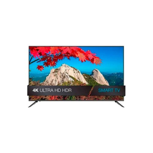 Pantalla de 50 pulgadas smart 4k uhd roku frameless marca jvc si50urf
