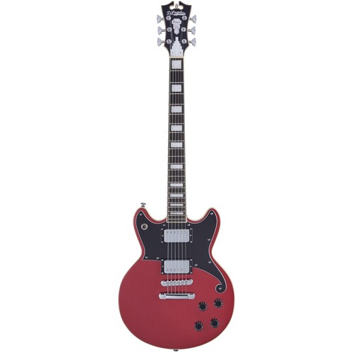 Guitarra D'Angelico Premier Brighton Oxblood Con Funda