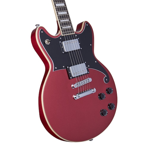 Guitarra D'Angelico Premier Brighton Oxblood Con Funda
