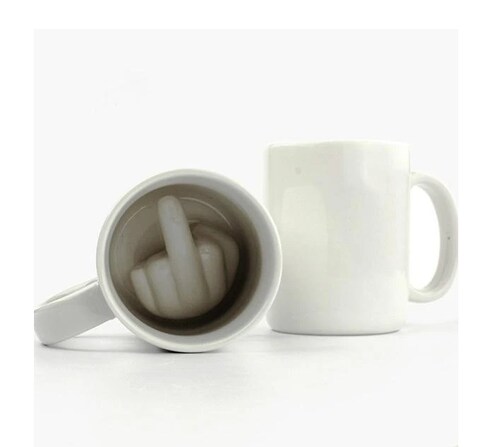 Taza Para Café Broma 3 D Cerámica Broma Mejores Amigos
