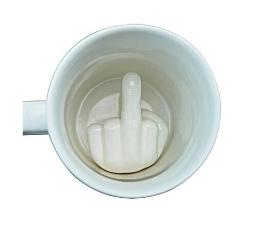 Taza Para Café Broma 3 D Cerámica Broma Mejores Amigos