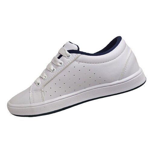 TENIS ESCOLAR URBANO BLANCO PARA NIÑO APT PREMIUM  251