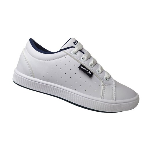 TENIS ESCOLAR URBANO BLANCO PARA NIÑO APT PREMIUM  251