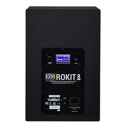 Monitor de Estudio 2 vías Amplificado 8" KRK RP8G4 NA-Negro