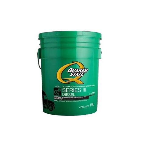 CUBETA DIESEL SAE 50 QUAKER STATE DE 19L