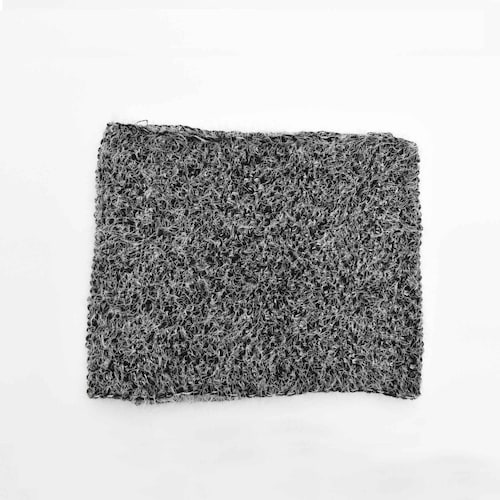 INIVIGORATE, Bufanda infinita tejida, color gris, dama.