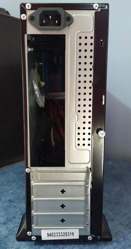 Gabinete ACTECK BERN TD510 Slimline PC Micro-ATX Negro 500W PC ENSAMBLE NEGRO METAL AUDIO PLACA