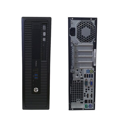Computadora HP 600 G1 Core i5-4570 4ta Gen 8GB 500GB Monitor 22 USB Wifi Reacondicionado