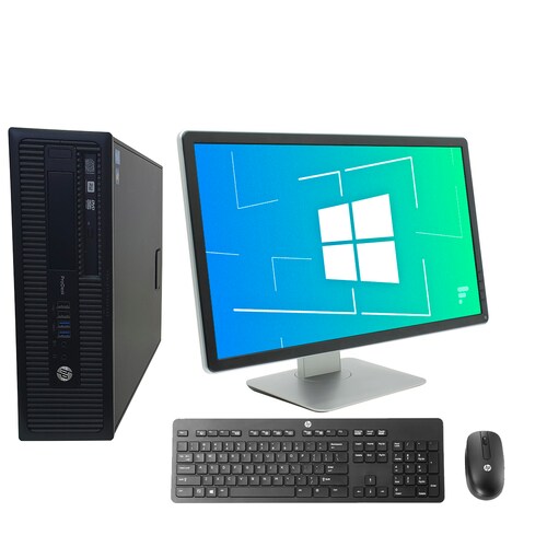 Computadora HP 600 G1 Core i5-4570 4ta Gen 8GB 500GB Monitor 22 USB Wifi Reacondicionado