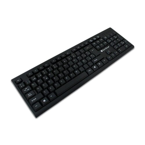 Teclado Techzone TZ16TEC01-ALA, Alámbrico, USB, Negro (Español)