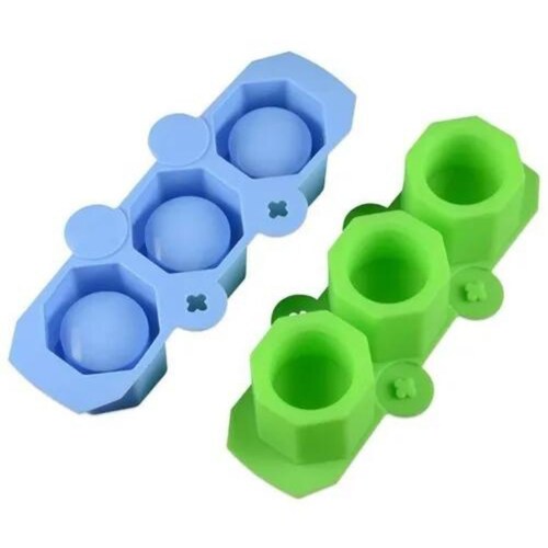 Moldes De Silicon HEXAGONAL Multiusos Para Maceta Hielo Vela Creativo Para Manualidades Y Decoracion