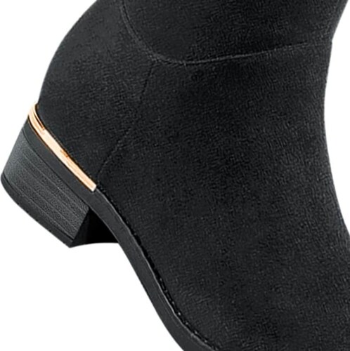 Bota De Montar Larga Color Negra, Para Dama, Marca Tierra Bendita 159386