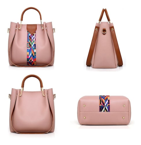 Set 4 Bolsos Modernos Mujer Dama Hombro De Alta Calidad.