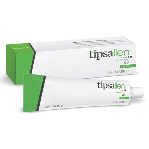 Tipsallen Gel Anti-Acne Clindamicina 1% 30g 