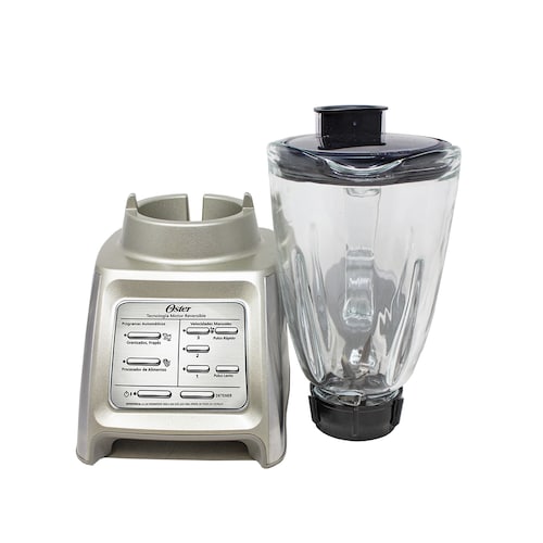 Licuadora 3 Velocidades + 2 Funciones Reversible Gourment Collection Plata Oster BLSTRM-DZ0