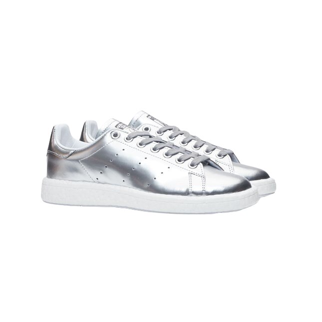 Adidas stan smith mujer plata online