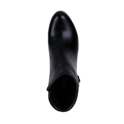 Botas cortas de vestir para mujer marca Yaeli, con tacón alto, negras, mod. 977426