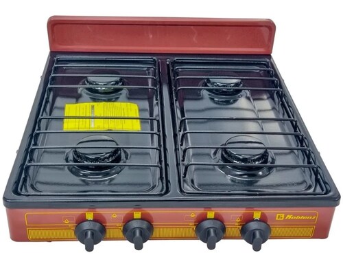 PARRILLA DE GAS KOBLENZ PSK 400 VICTORIA 4 QUEMADORES BRONCE ENDY6