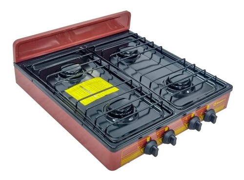 PARRILLA DE GAS KOBLENZ PSK 400 VICTORIA 4 QUEMADORES BRONCE ENDY6