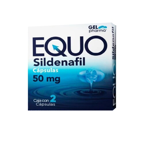 Equo Sildenafil 2 Capsulas 50Mg Gelpharma 