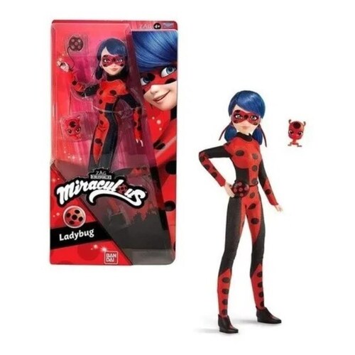 Miraculous Ladybug Muñeca Con Accesorios Articulada 28 Cm 