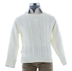 Sueter Blanco Para Niño