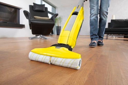 Limpiadora De Pisos Karcher FC5 2 En 1 Aspirado Y Trapeado-Amarilla