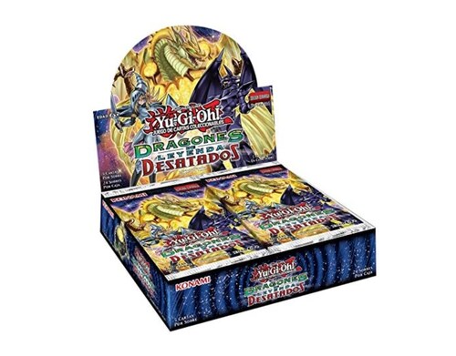 YUGIOH DRAGONES DE LEYENDA: DESATADOS CAJA CON 24 SOBRES - KONAMI