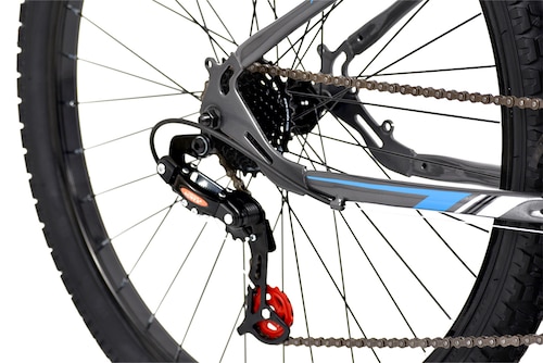 Bicicleta Veloci Deus Rodada 26 Gris de Montaña