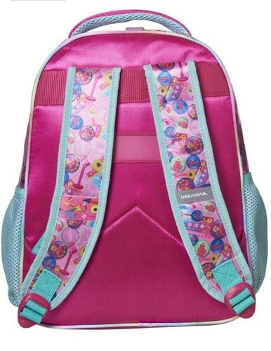 Set combo de Trolls Mochila Primaria lonchera y lapicera lentejuelas